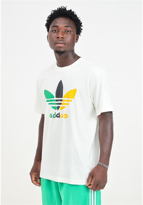 T-shirt a manica corta Training Supply 1 bianca da uomo ADIDAS ORIGINALS | IX6716.